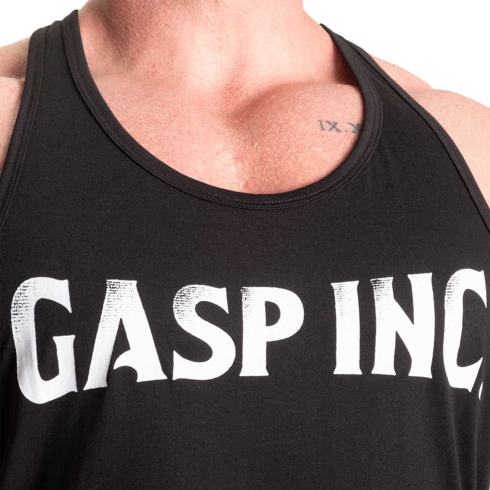 Gasp Essential T-Back - Black/White - imagem 4