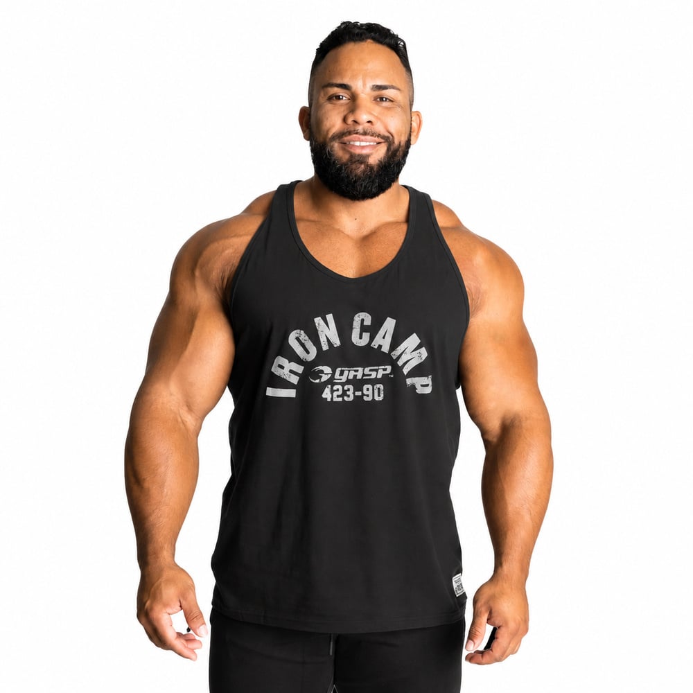 Throwback tank - Washed Black - imagem 1