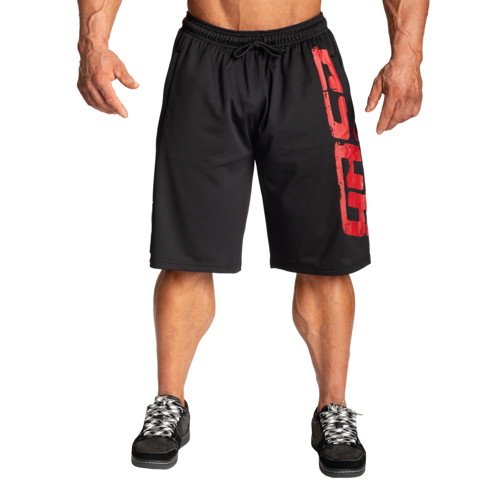 Pro Mesh Shorts 11.5” - Black/Red - imagem 2