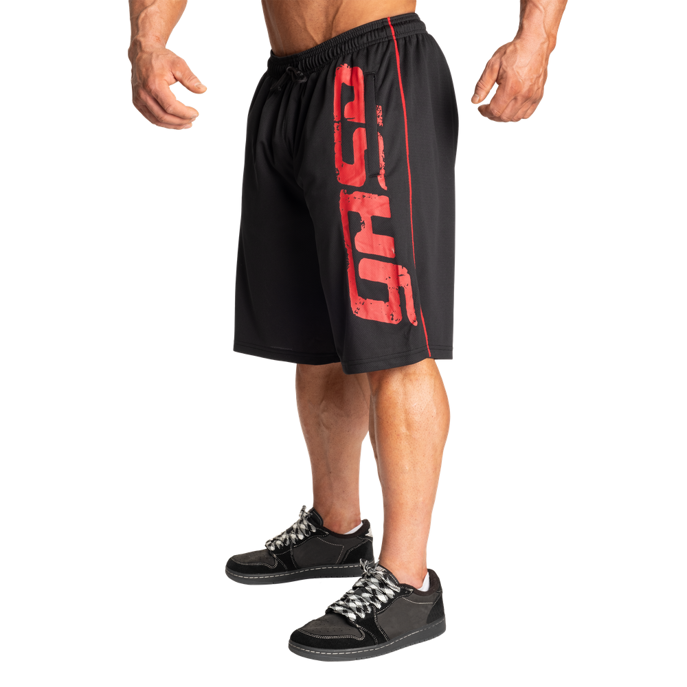 Pro Mesh Shorts 11.5” - Black/Red - imagem 1