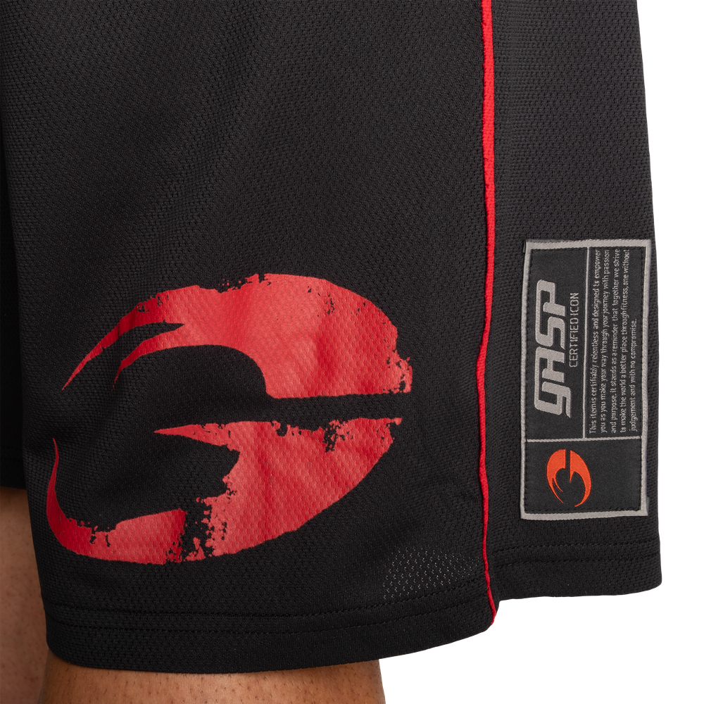Pro Mesh Shorts 11.5” - Black/Red - imagem 5