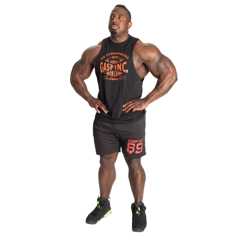 89 Dynamic Shorts 8” - Black/Red - imagem 5