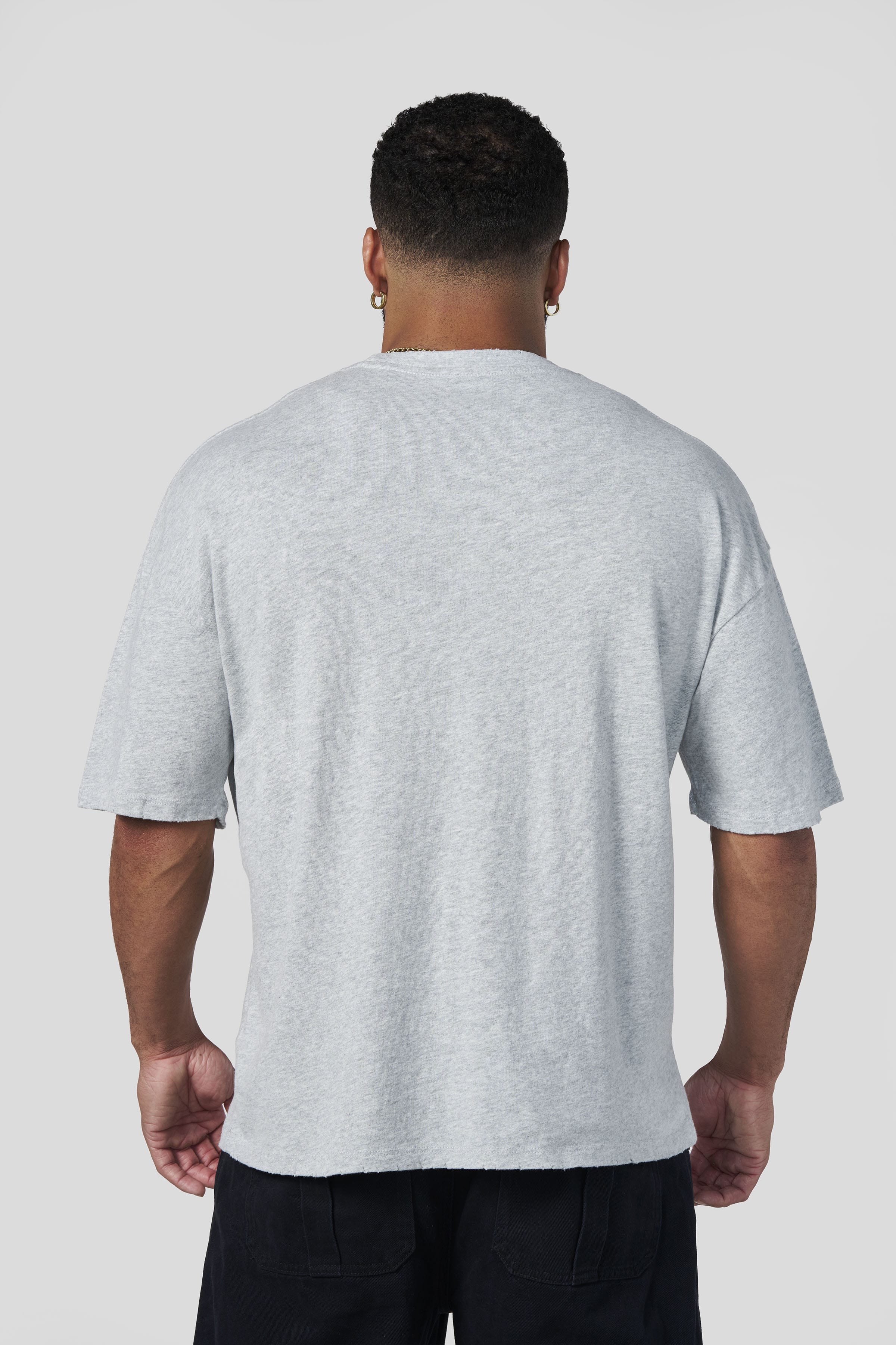 4182 - Distressed Script Tees — imagem 6