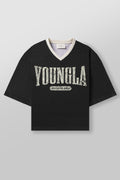 4187 - Varsity Football Cropped Jersey — imagem 15
