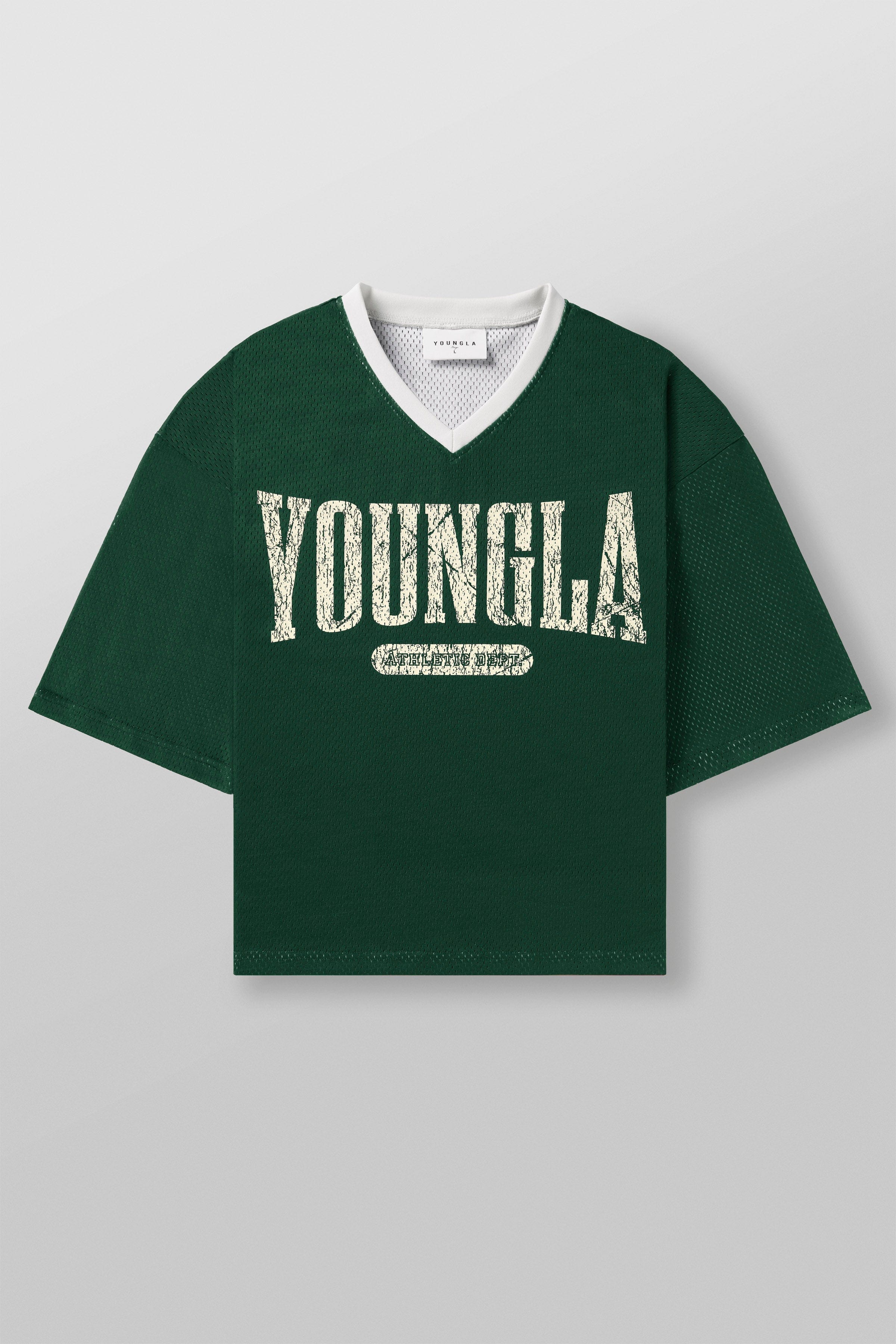 4187 - Varsity Football Cropped Jersey — imagem 13