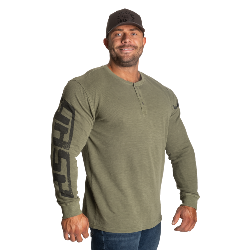 Thermal Henley - Washed Green - imagem 3