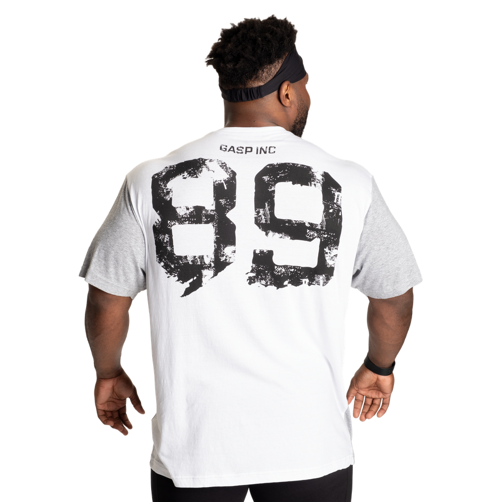 Two Color Original Tee - Light Grey Mel/White - imagem 2