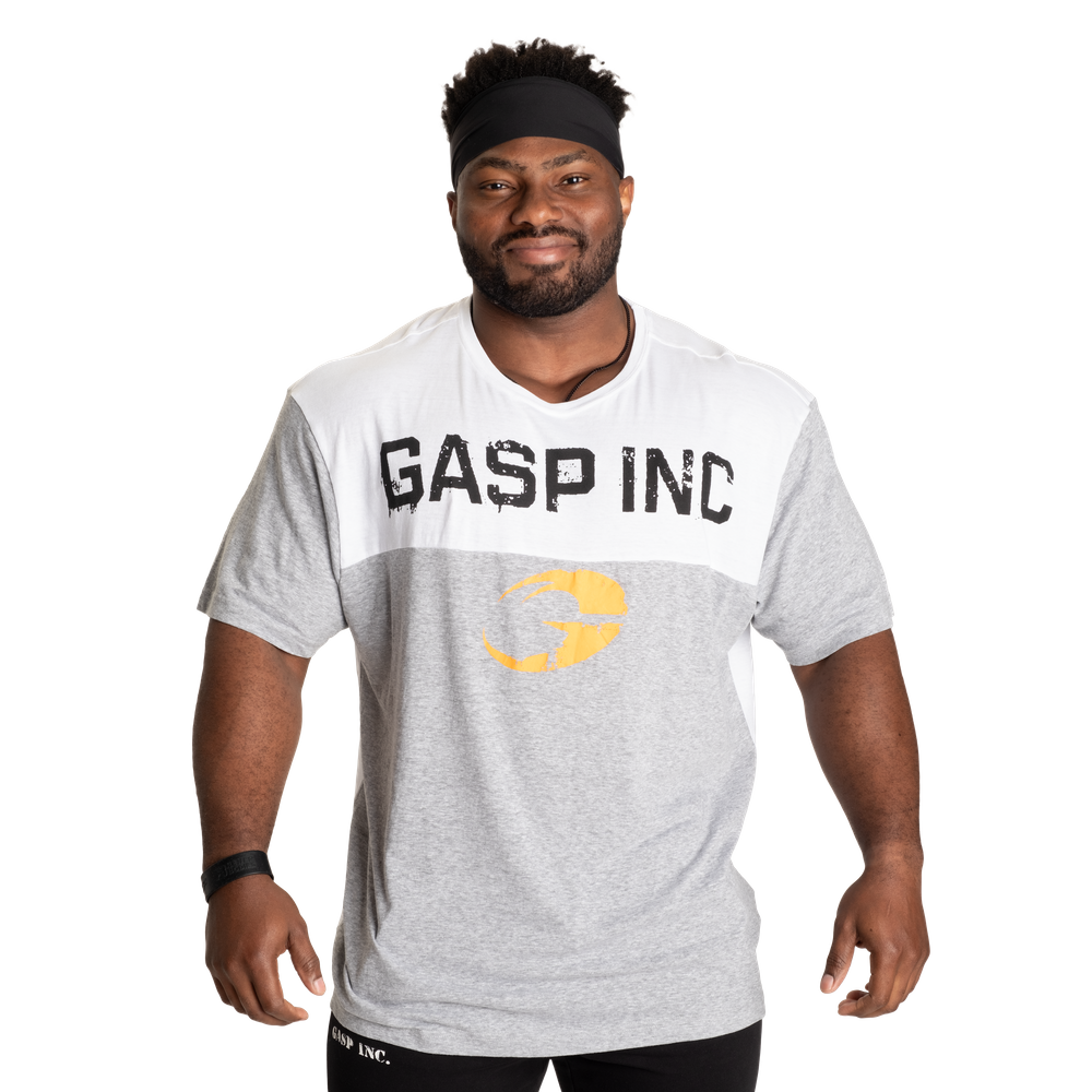 Two Color Original Tee - Light Grey Mel/White - imagem 1