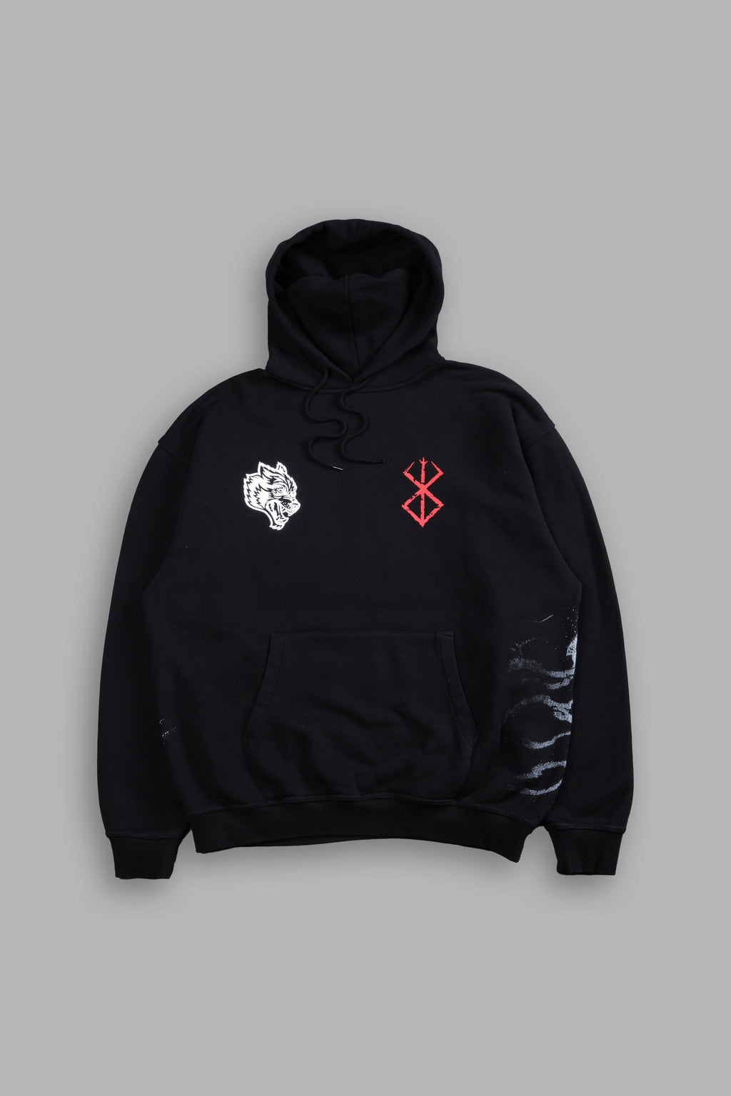Darc Griffith "Side-By-Side" Bishop Hoodie in Black - imagem 2