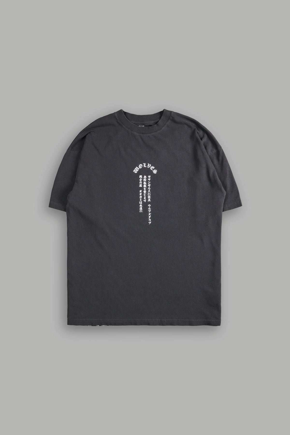 Ultimate Battle "Premium" Oversized Tee in Wolf Gray - imagem 3