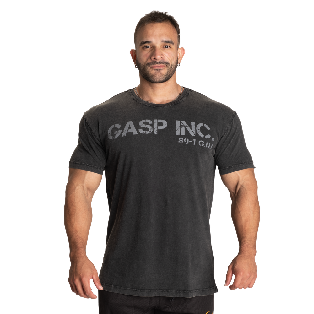 G.U.I Standard Tee - Washed Black - imagem 1