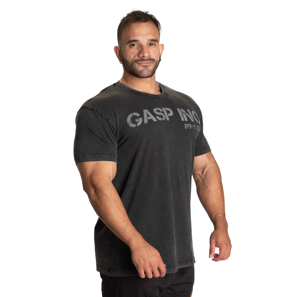 G.U.I Standard Tee - Washed Black - imagem 3