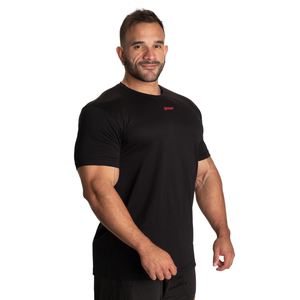 Gasp Standard Tee - Black/Red - imagem 3