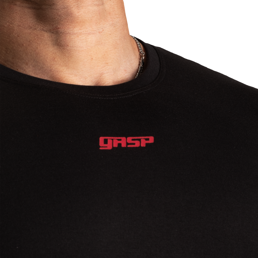 Gasp Standard Tee - Black/Red - imagem 4