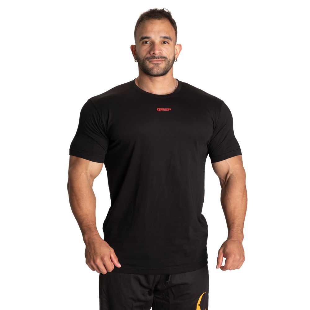 Gasp Standard Tee - Black/Red - imagem 1