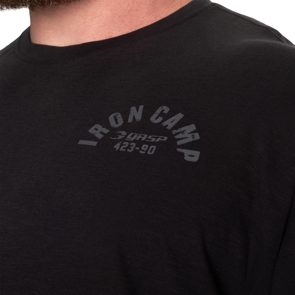 Slub Iron Tee - Washed Black - imagem 4