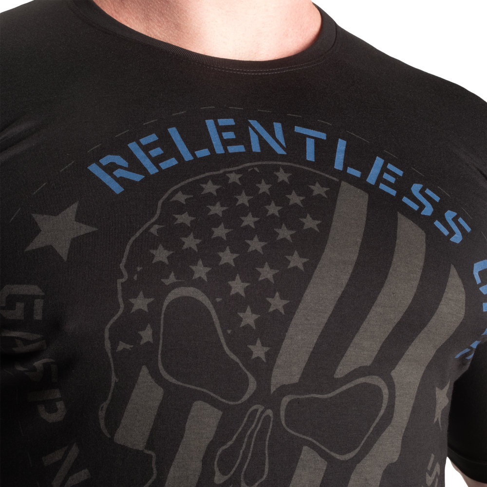Relentless one tee - Black/Blue - imagem 4