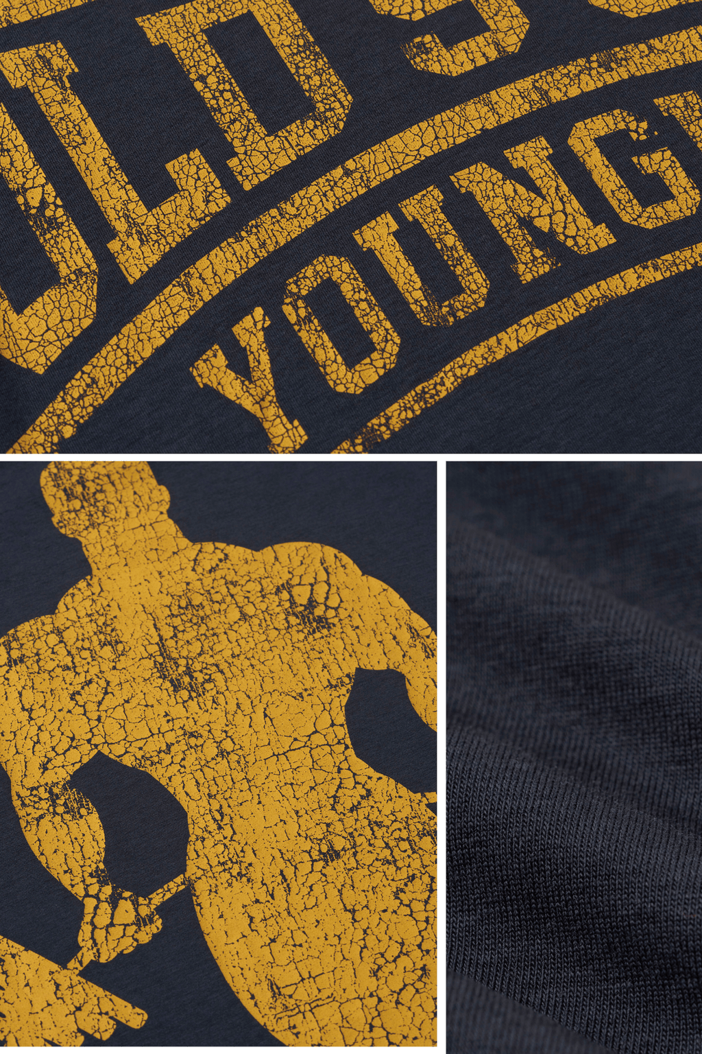 4248 - Gold's Iron Legacy Huge Tees — imagem 7