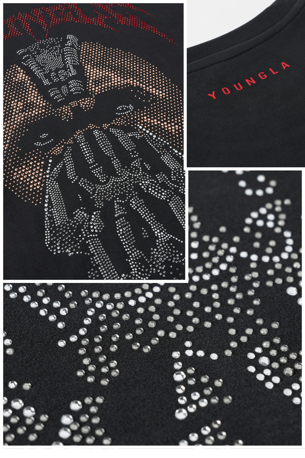 4257 - Batman Rhinestone Tees — imagem 3