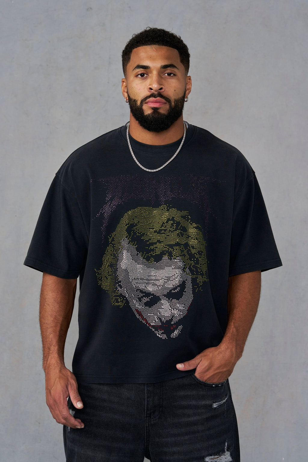 4257 - Batman Rhinestone Tees — imagem 7