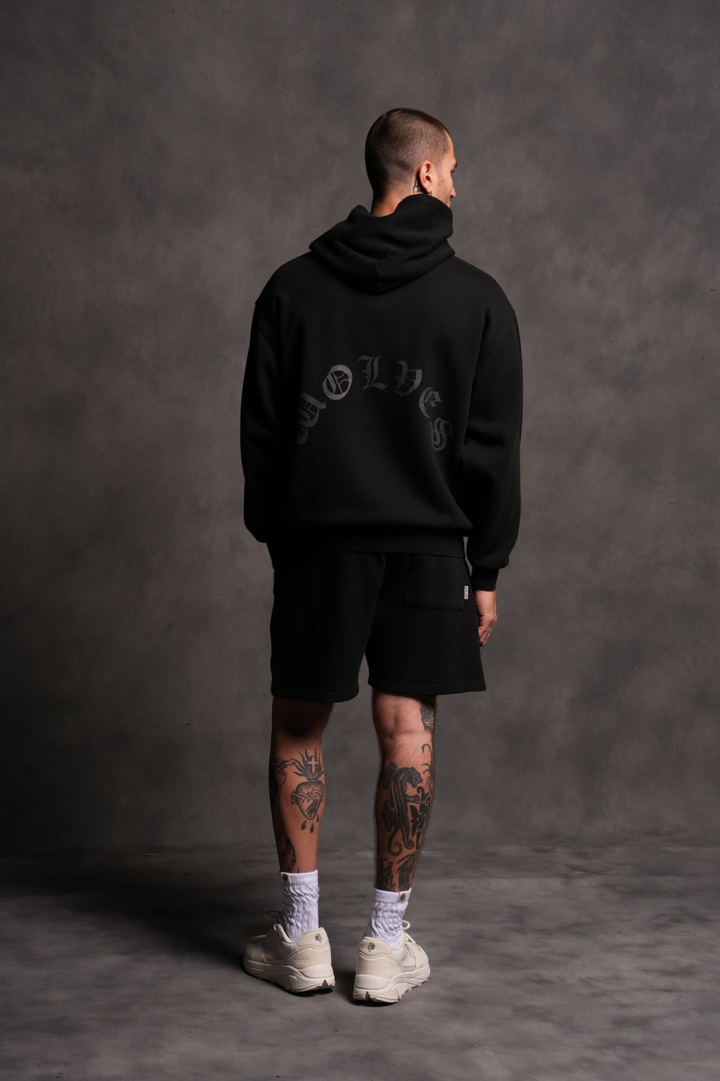 Wolf Chopper FRVR "Pierce" Hoodie in Black