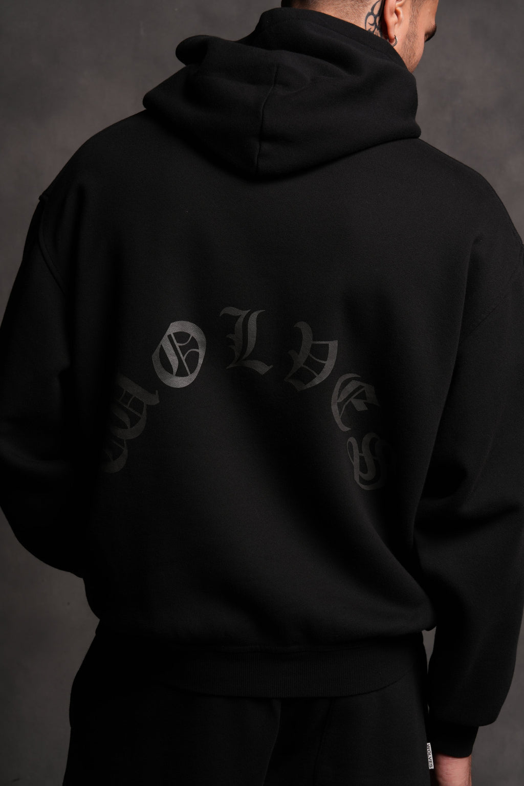 Wolf Chopper FRVR "Pierce" Hoodie in Black