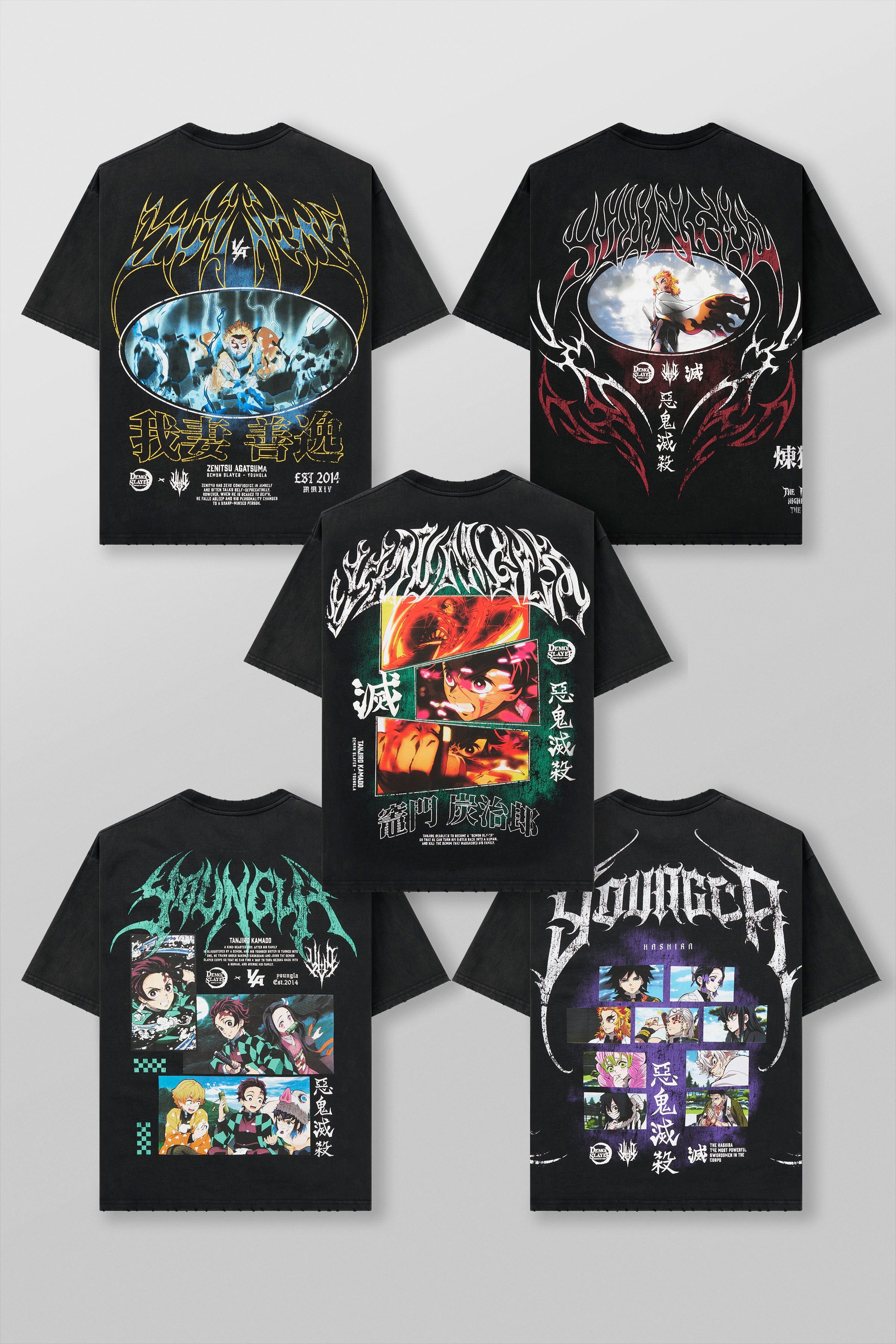 4297 - Demon Slayer: Kimetsu no Yaiba - Anime Tees — imagem 2
