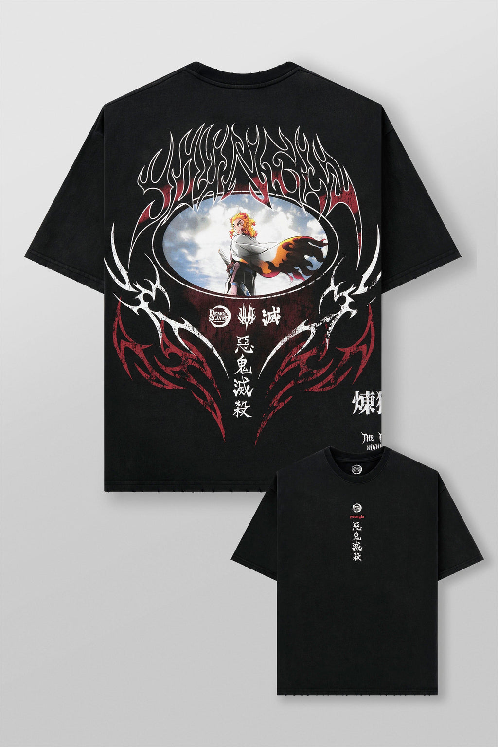 4297 - Demon Slayer: Kimetsu no Yaiba - Anime Tees — imagem 8