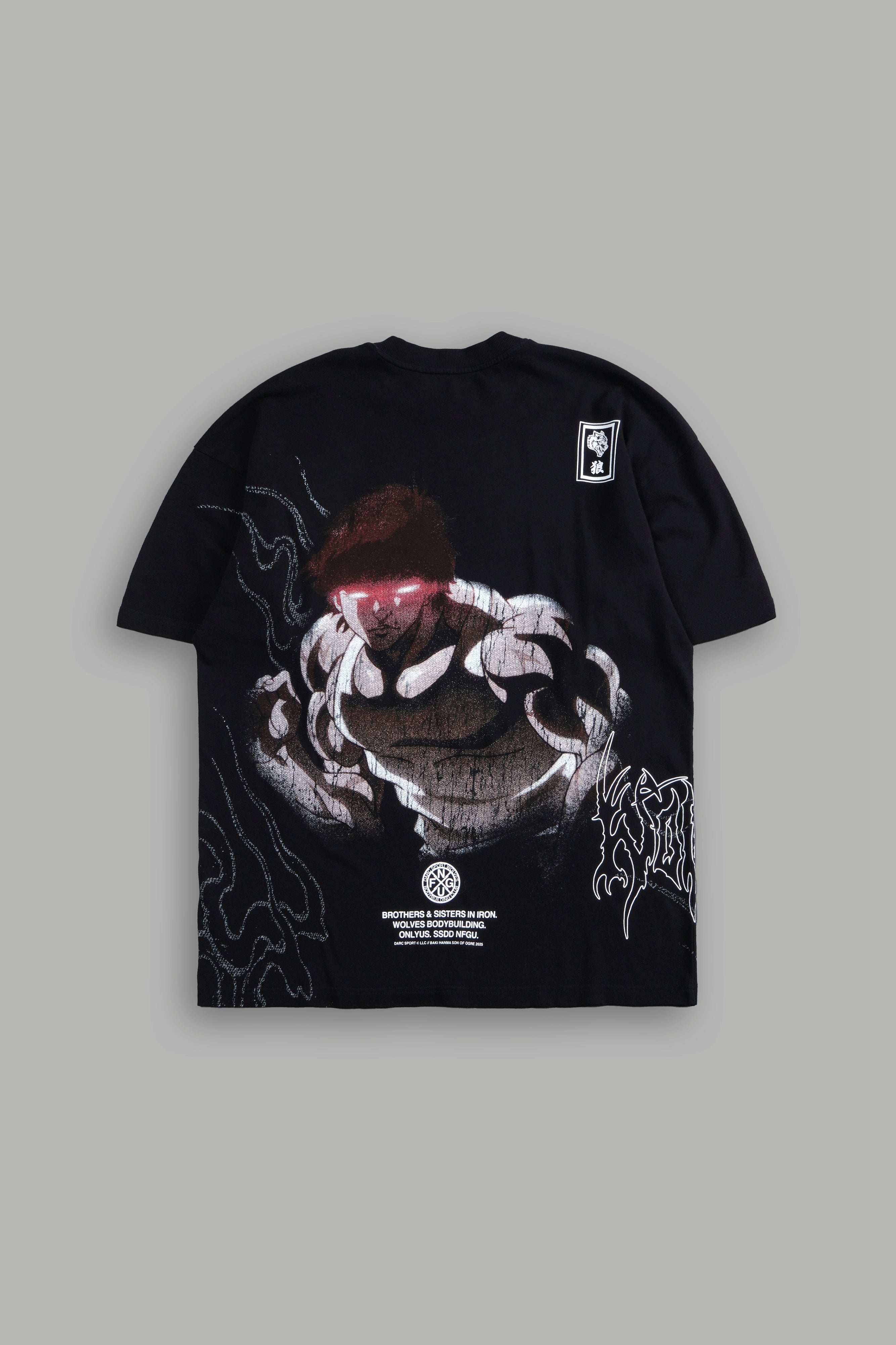 Baki Son of Ogre "Side-By-Side" Tee Box Set in Black — imagem 7