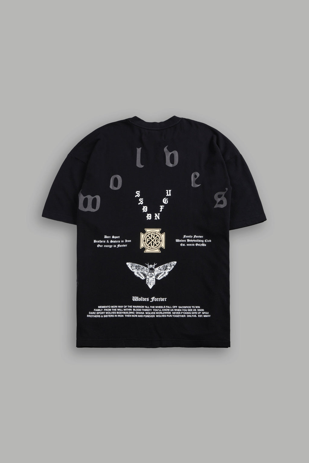 Lineage Frvr Premium Oversized Tee in Black — imagem 1