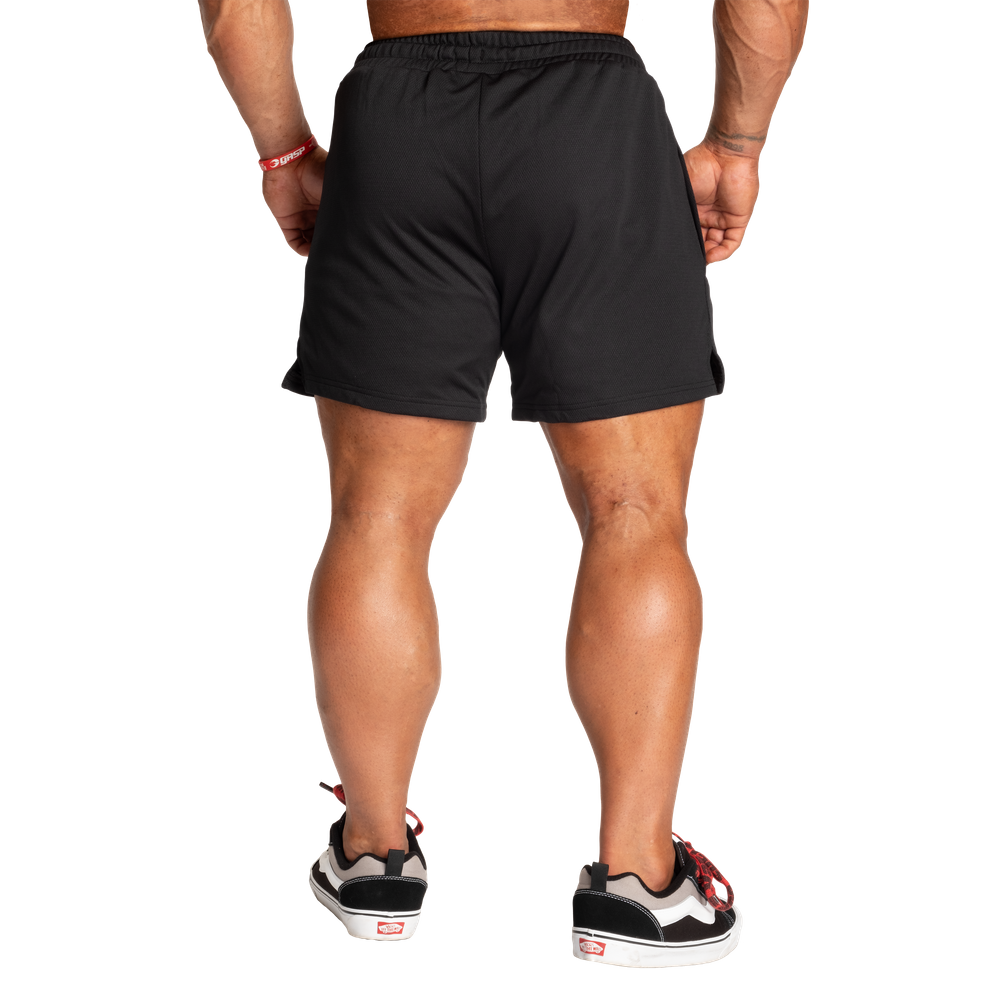 R1 Mesh Shorts 4” - Black/Red - imagem 2