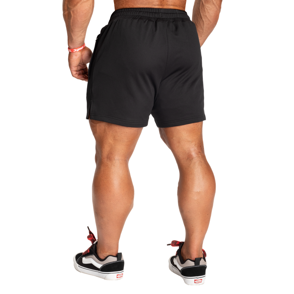 R1 Mesh Shorts 4” - Black/White - imagem 2