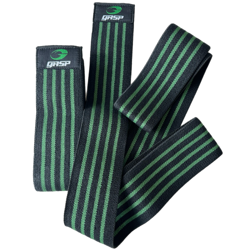 Knee wraps - Black/Green - imagem 1
