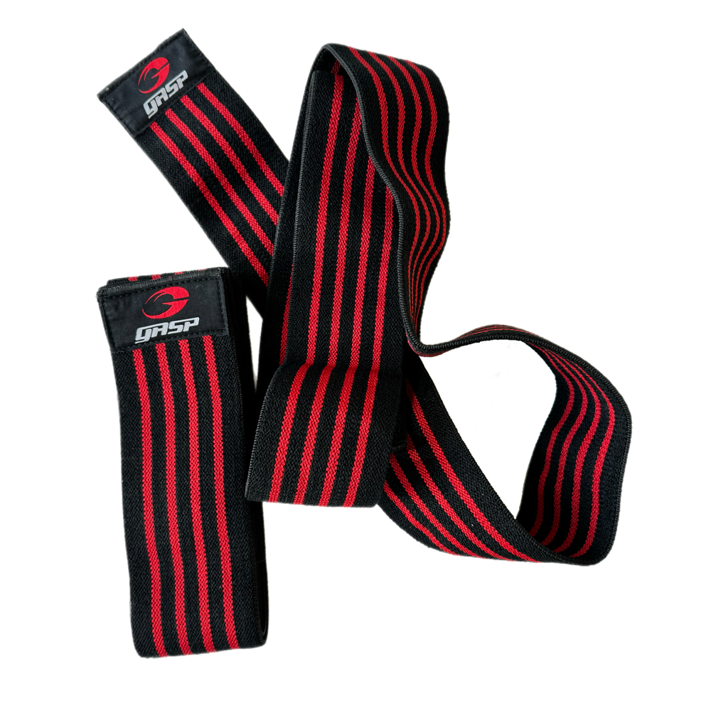 Knee wraps - Black/Red - imagem 1