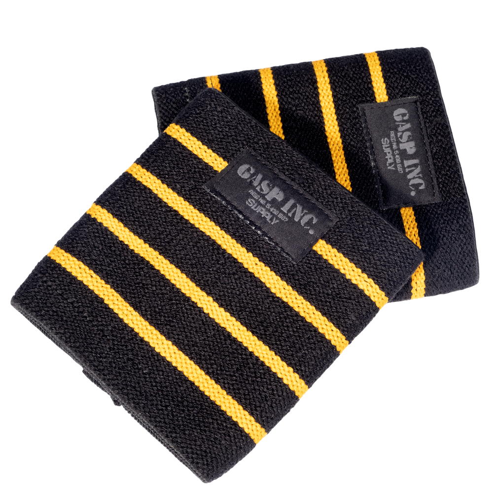 Heavy Duty Elbow Sleeves - Black/Yellow - imagem 1