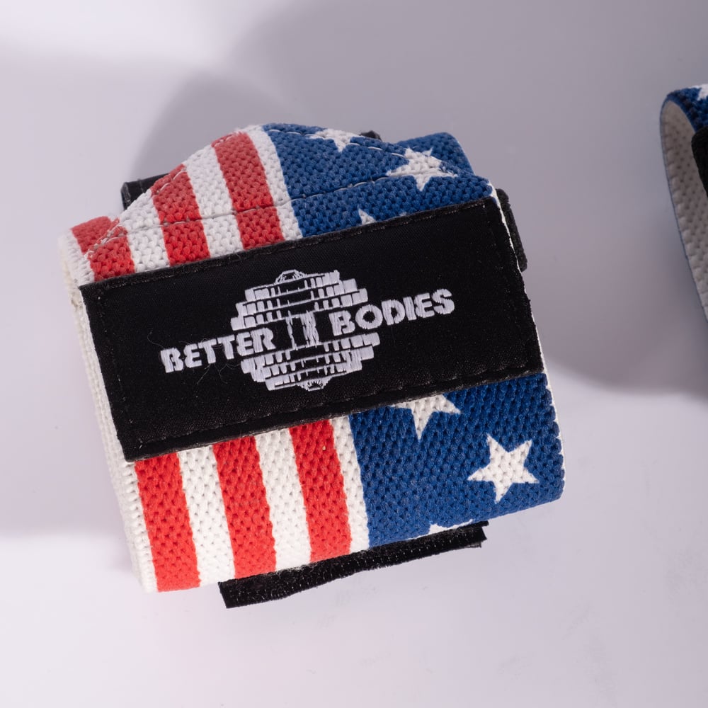 USA Flag Wrist Wraps — imagem 3