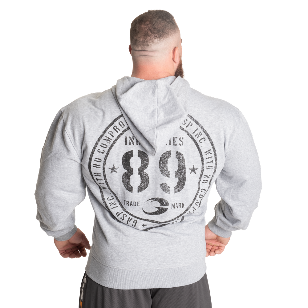 Gasp Inc Classic Hood - Light Grey Melange - imagem 1