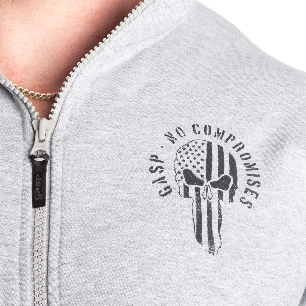 Gasp Inc Classic Hood - Light Grey Melange - imagem 5