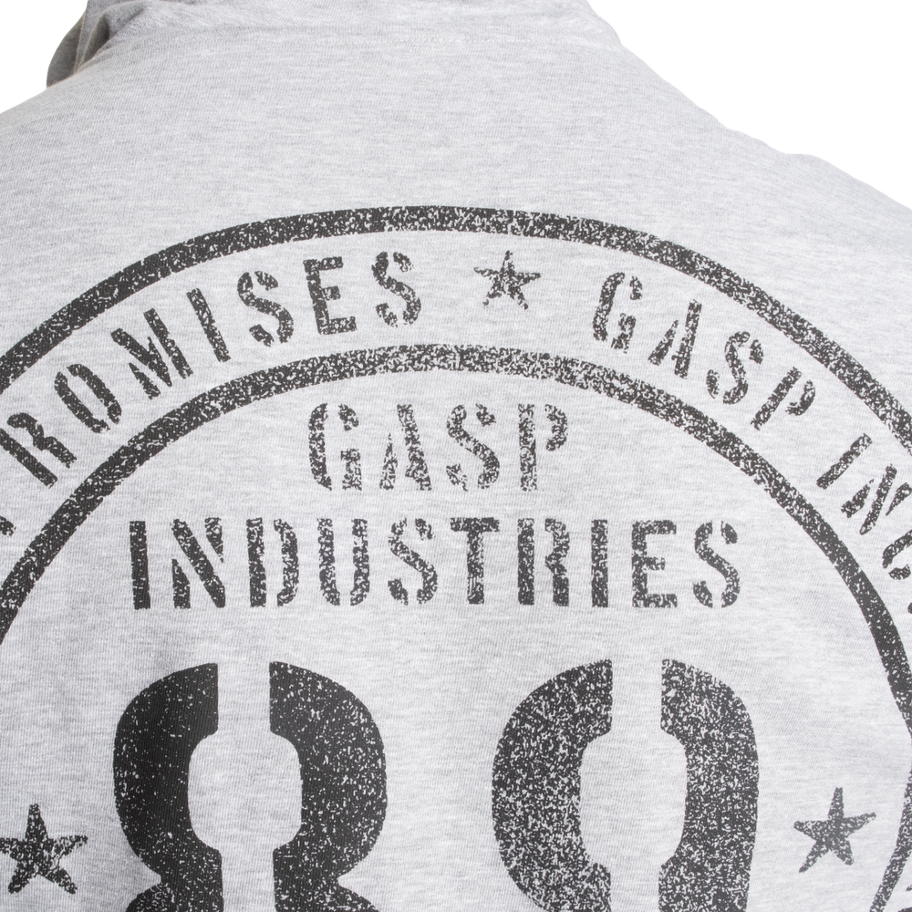 Gasp Inc Classic Hood - Light Grey Melange - imagem 6