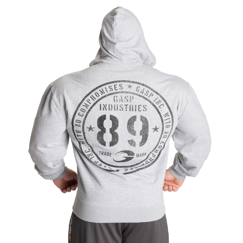 Gasp Inc Classic Hood - Light Grey Melange - imagem 3