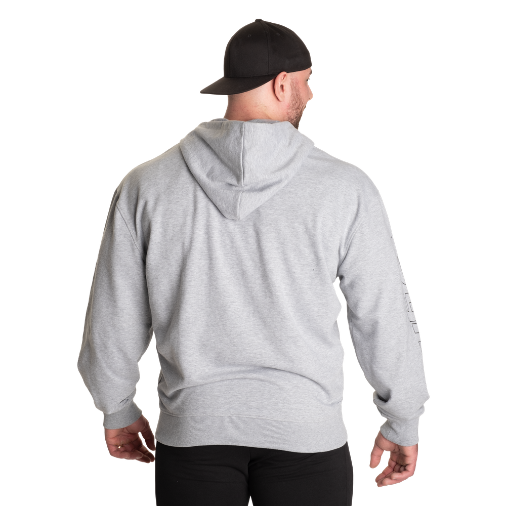 Classic Zip Hood - Light Grey Melange - imagem 2