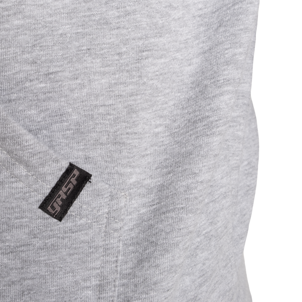 Classic Zip Hood - Light Grey Melange - imagem 6
