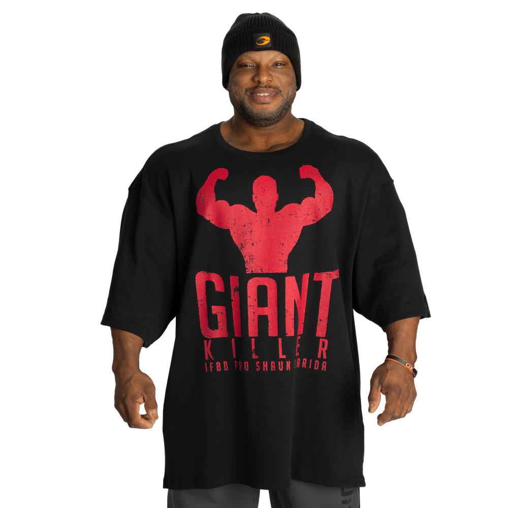 Giant Killer Iron Thermal Tee - Asphalt/Red - imagem 1