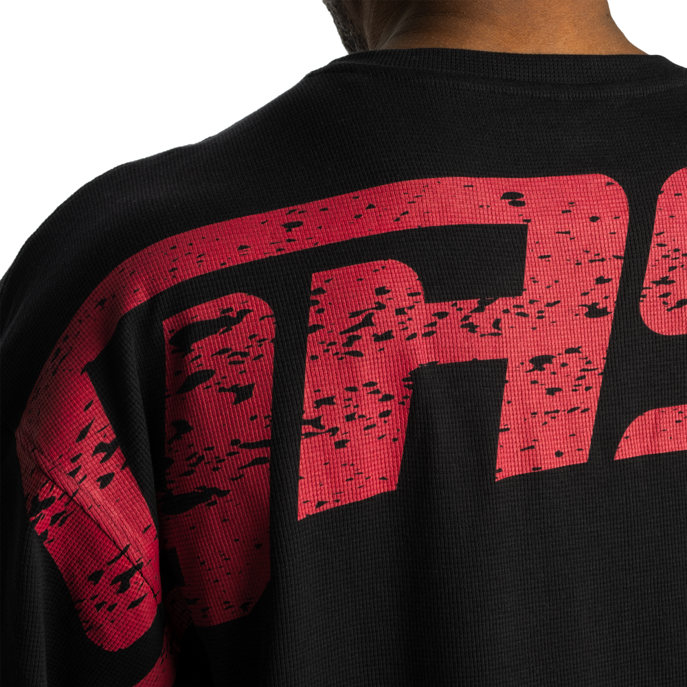 Giant Killer Iron Thermal Tee - Asphalt/Red - imagem 5