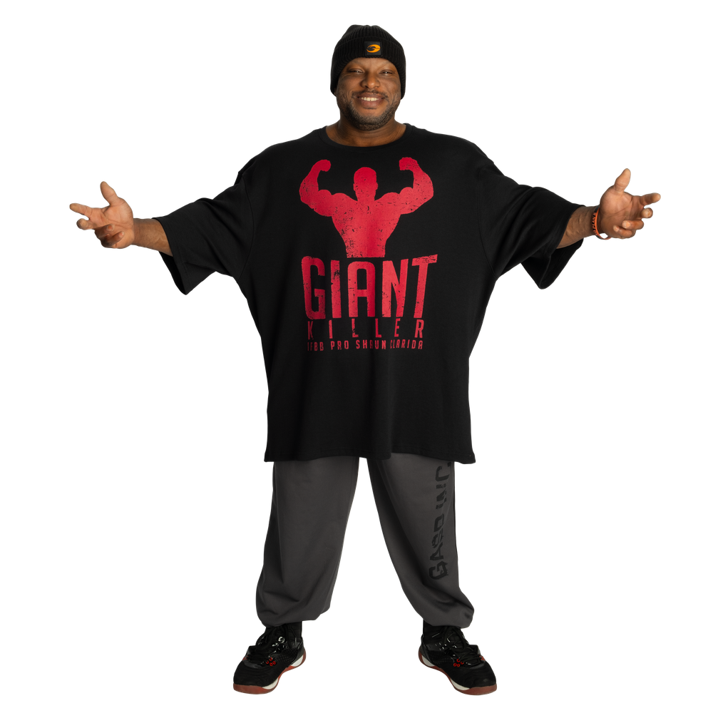 Giant Killer Iron Thermal Tee - Asphalt/Red - imagem 6
