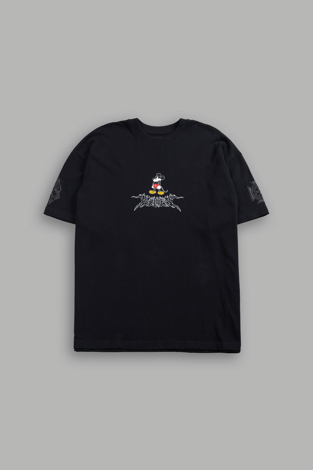Mickey Wlvsfrvr Premium Oversized Tee in Black