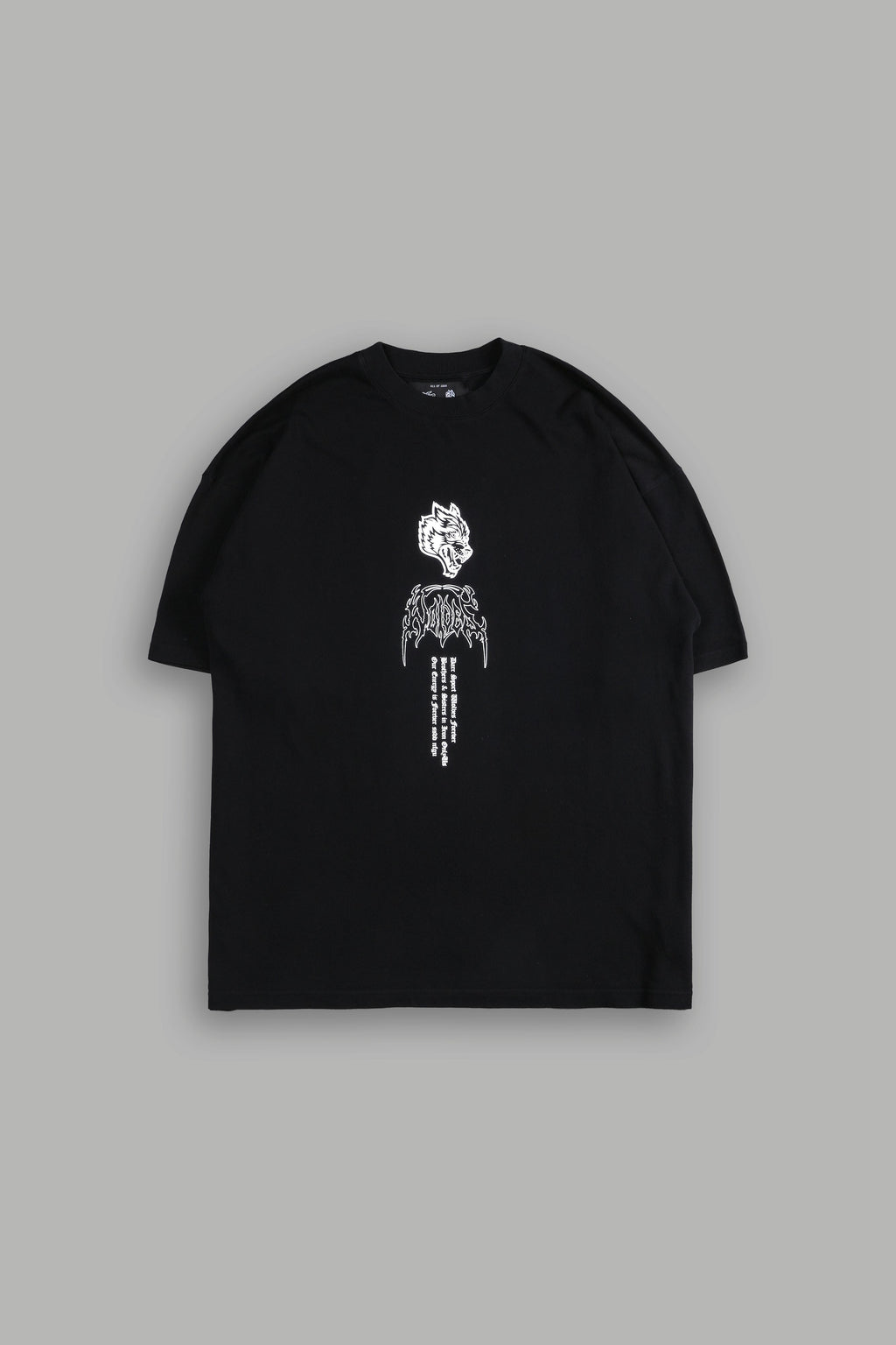 Akuma Forever "Premium" Oversized Tee in Black - imagem 3