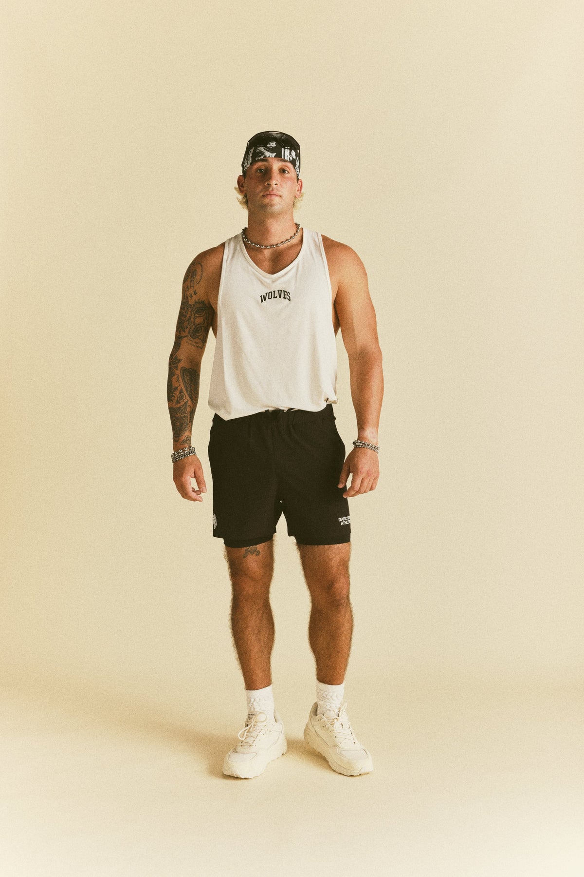 Forever Mark Compression Shorts in Black — imagem 4