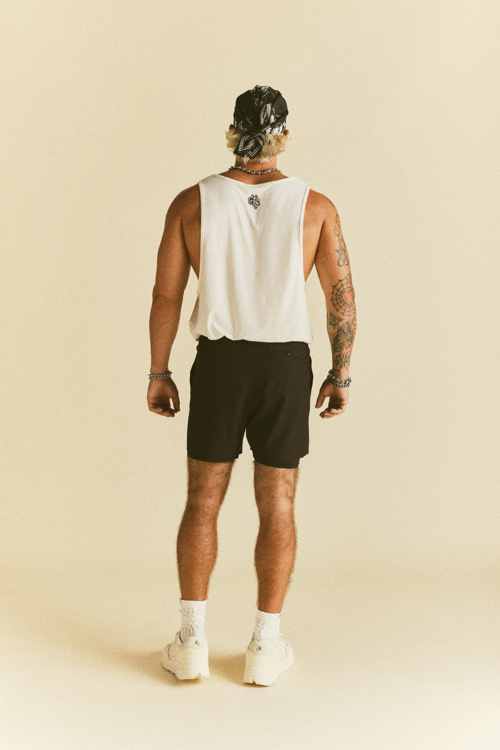 Forever Mark Compression Shorts in Black — imagem 5