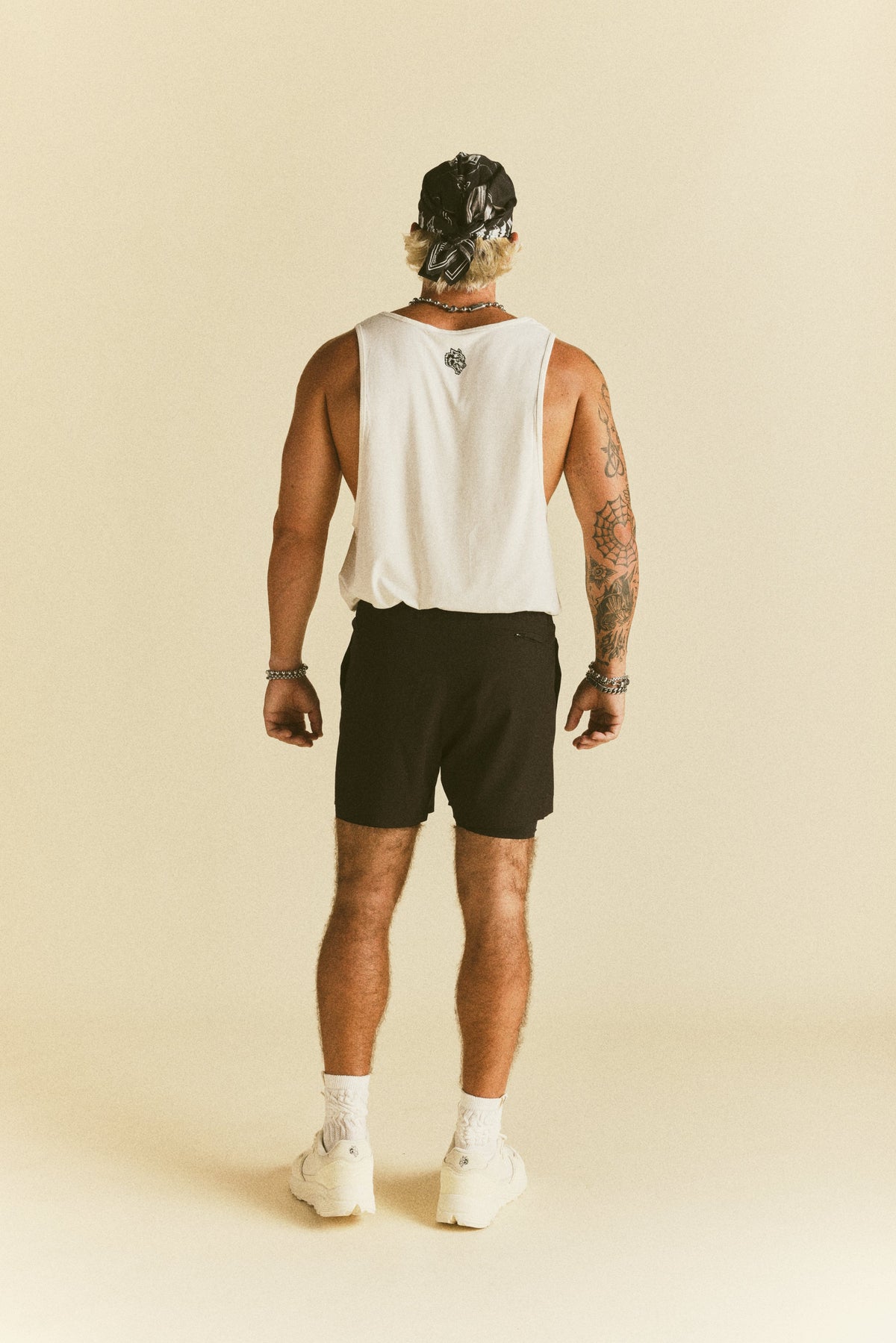 Forever Mark Compression Shorts in Black — imagem 5
